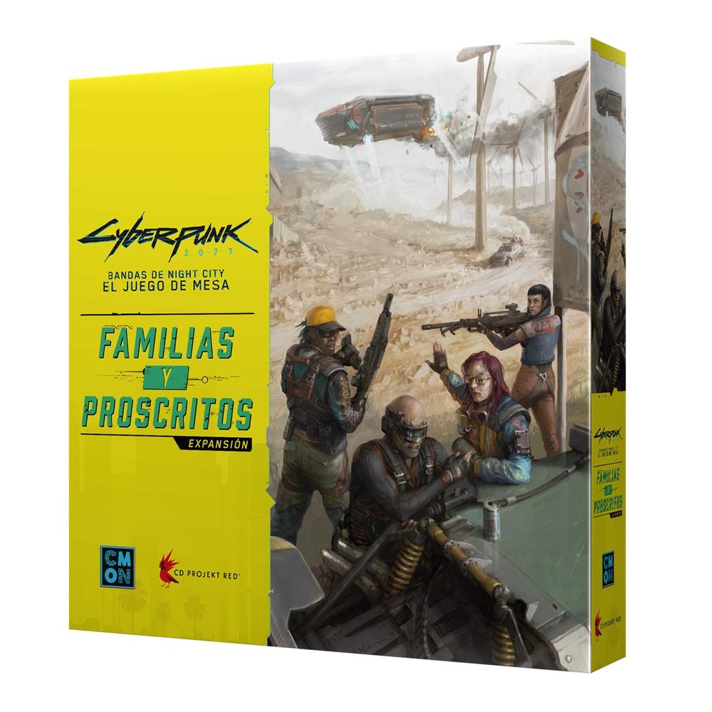 Cyberpunk 2077: Familias y Proscritos - Juego de mesa (+14 años) (Español)