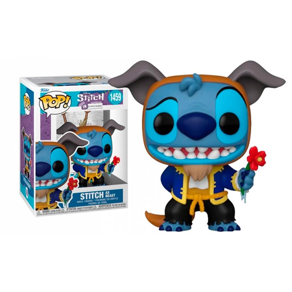 Funko Pop Disney: Stitch Disfrazado de Bestia de La Bella y la Bestia