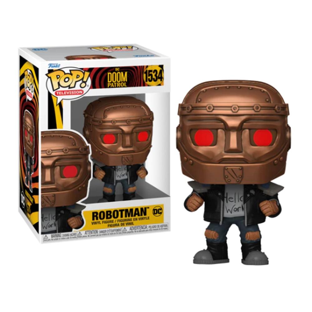 Figura Funko Pop Robotman de Doom Patrol - DC Comics