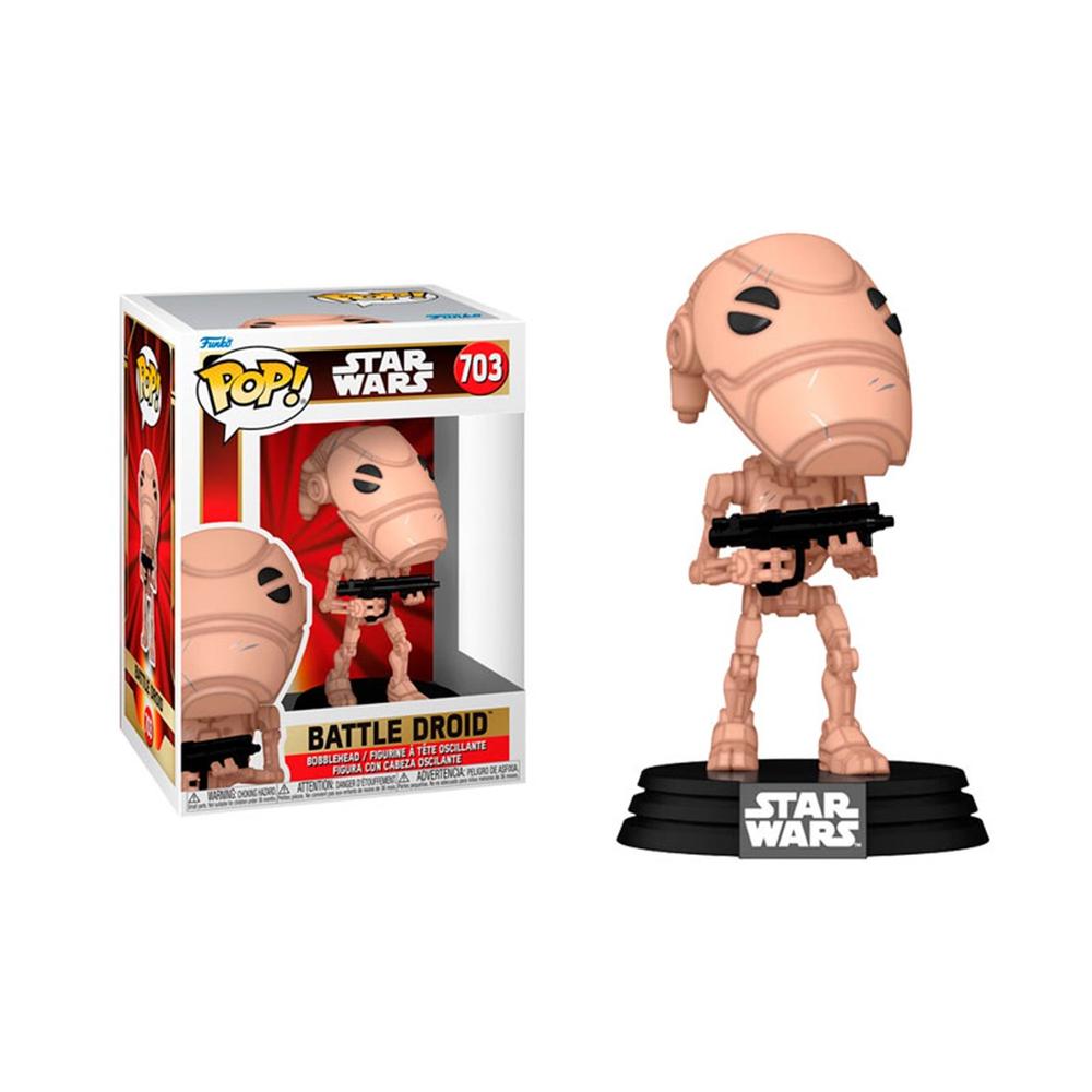 Funko Pop Star Wars: Androide de Batalla - 9 cm