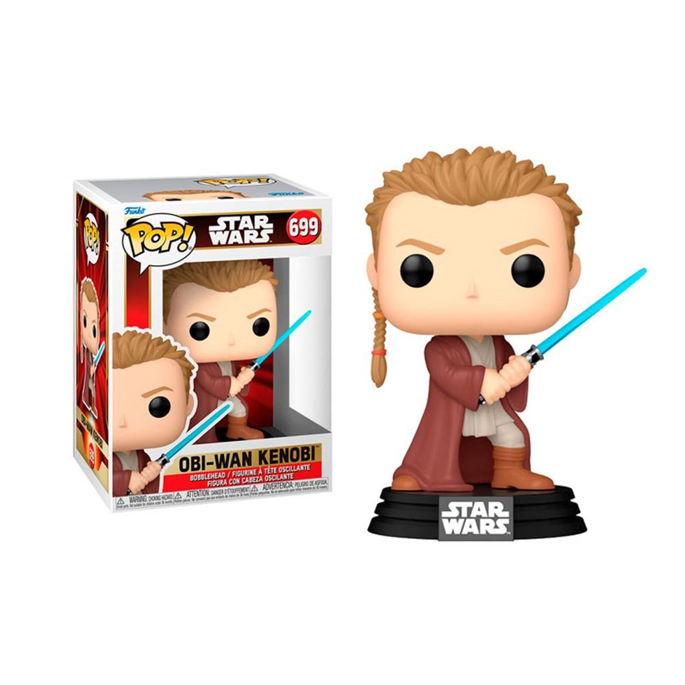 Funko Pop Star Wars: Obi-Wan Joven (The Phantom Menace) 9 cm