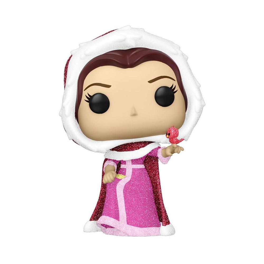 Figura Funko Pop Disney: Bella Efecto Diamante de La Bella y la Bestia