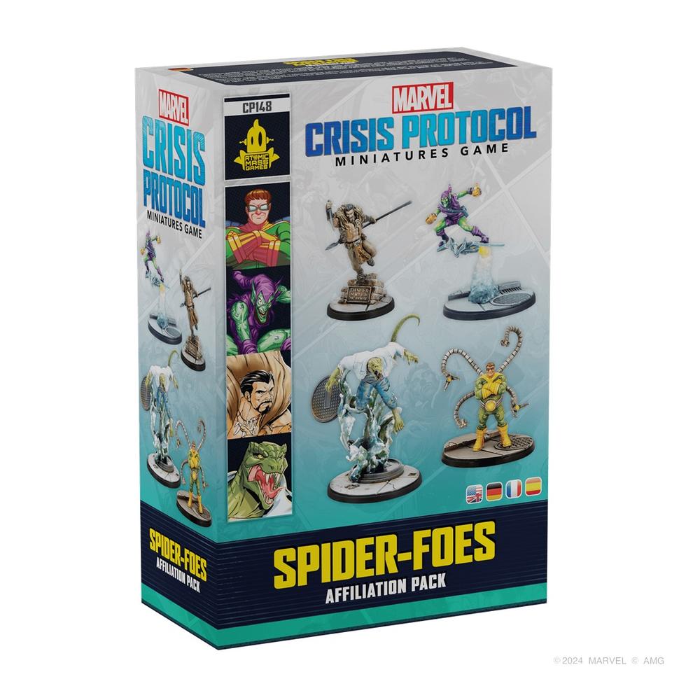Marvel Crisis Protocol - Enemigos de Spider-Man - Juego de mesa (+14 años)