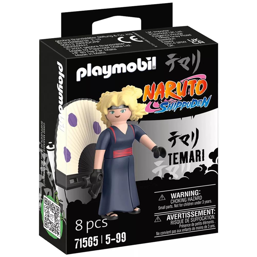 Figura Playmobil Naruto Shippuden Temari - Aventura Ninja en Miniatura