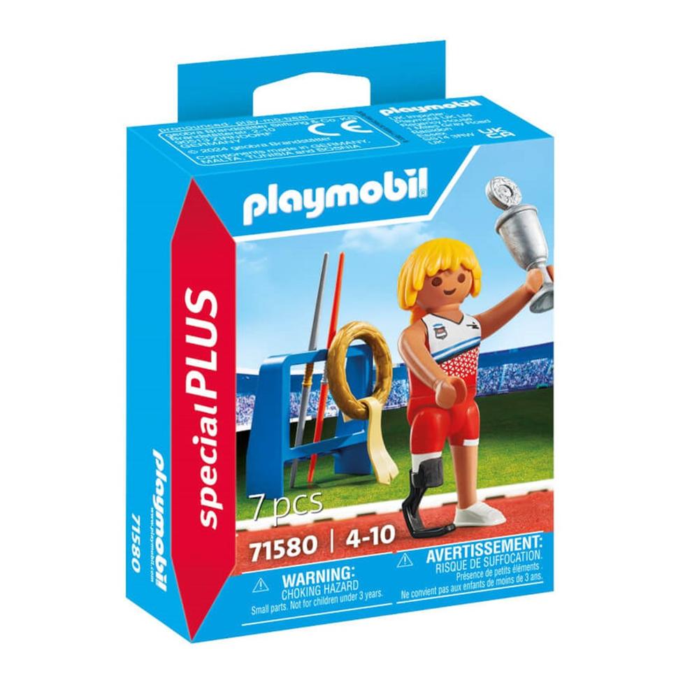 Lanzamiento de Jabalina de Playmobil: Diversión y Competencia Deportiva