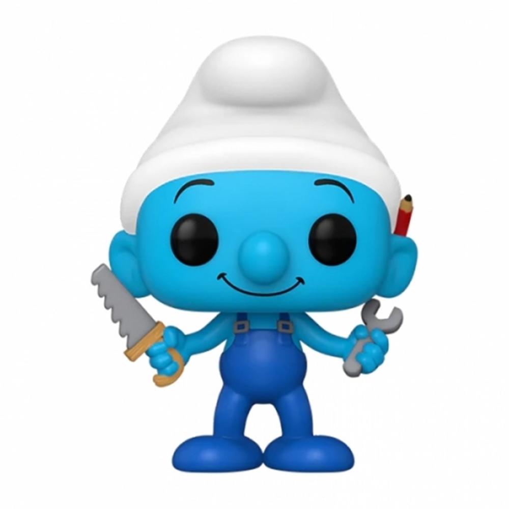 Pitufo Manitas Funko Pop - Coleccionable de Vinilo de 9 cm