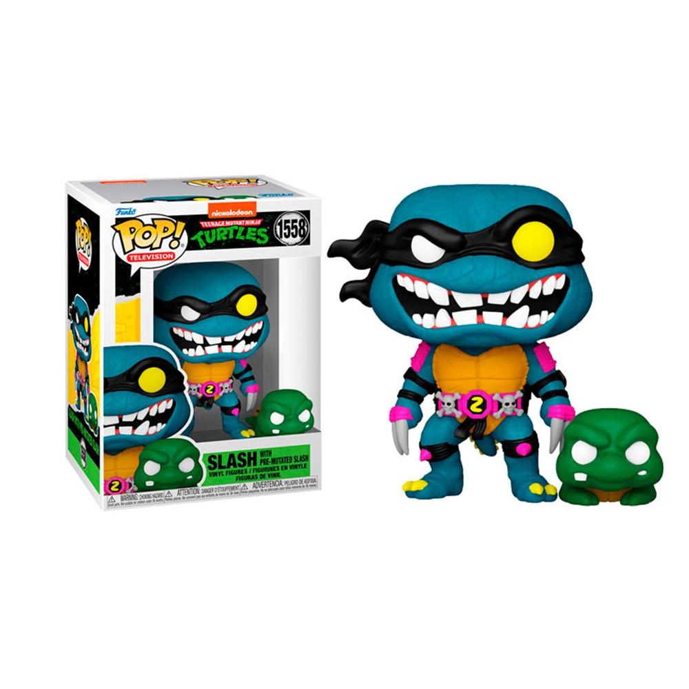 Funko Pop Slash de las Tortugas Ninja Mutantes - 9 cm
