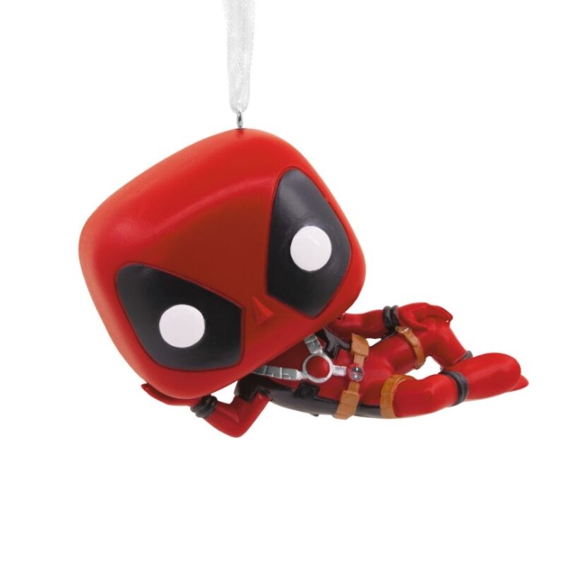 Figurita Navideña de Resina Deadpool Funko Marvel