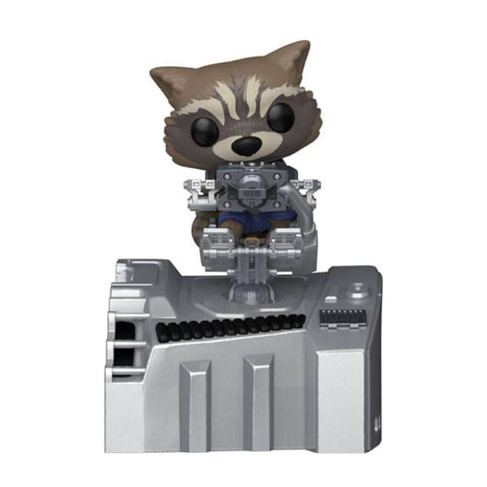 Funko Pop Deluxe Marvel: Rocket de Guardianes de la Galaxia - 9 cm