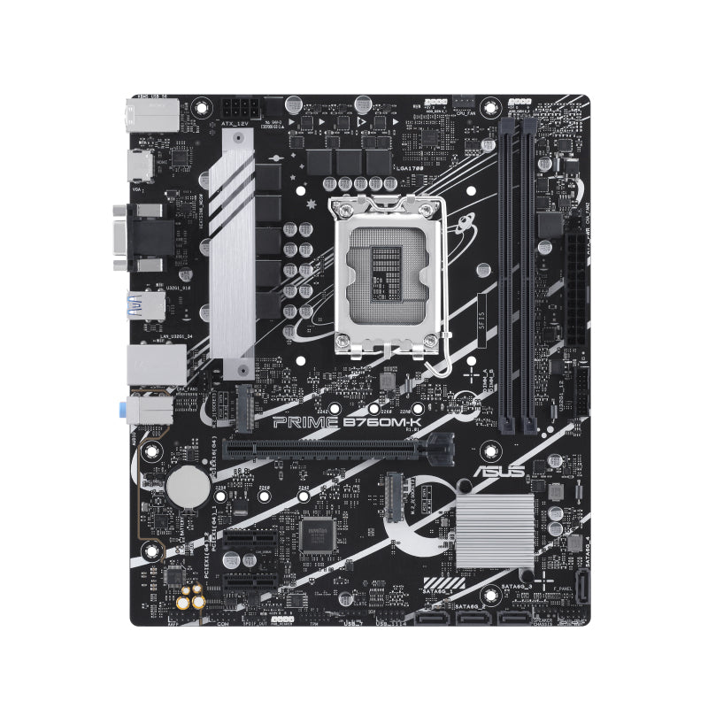 Placa Base ASUS Intel Prime B760M-K LGA 1700, DDR5, 96GB, HDMI, mATX