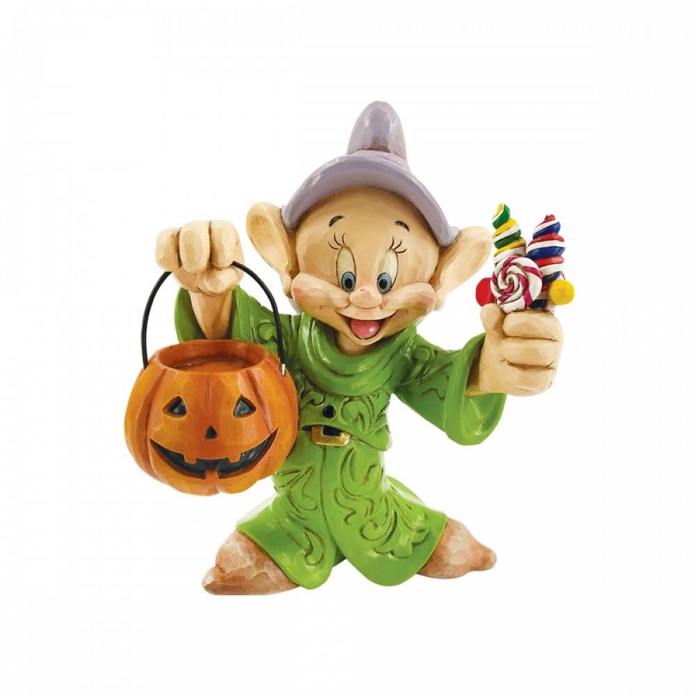 Figura de Jim Shore Dopey de Blancanieves en Halloween