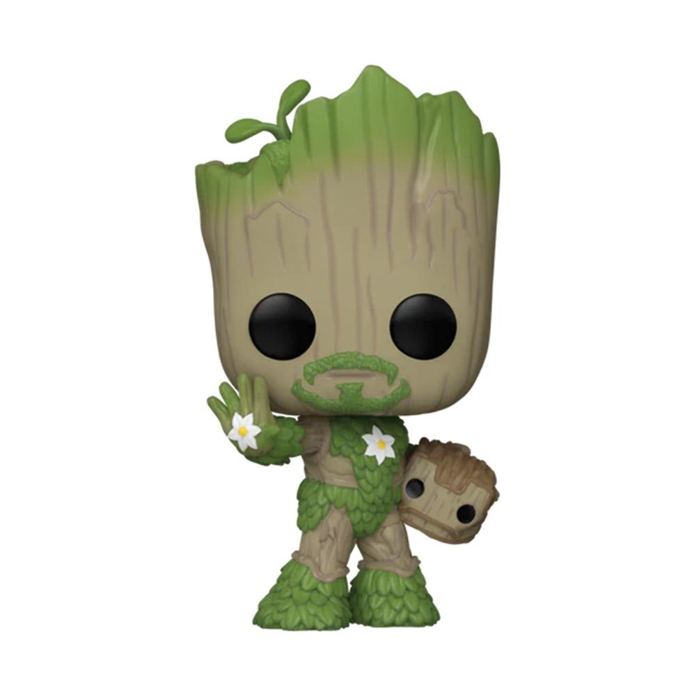 Funko Pop Marvel: Groot como Iron Man - We Are Groot 85º Aniversario
