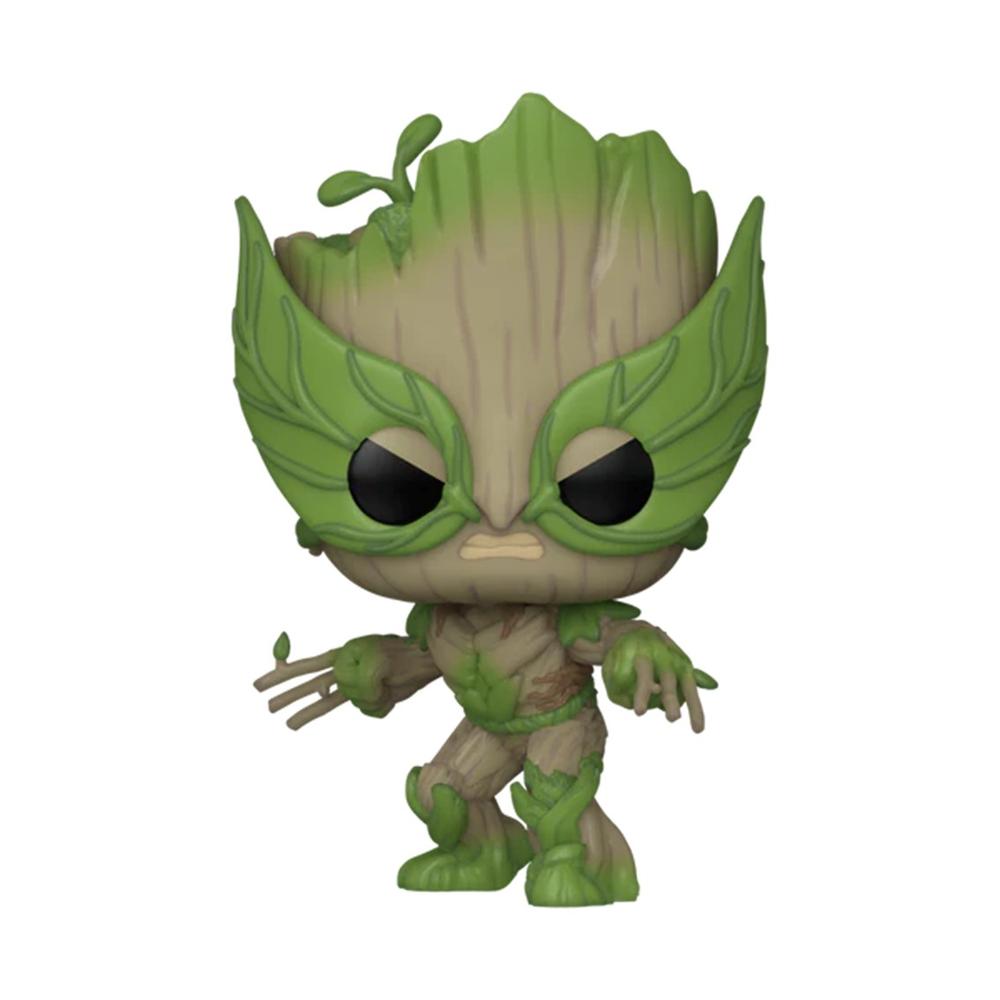 Funko Pop Marvel: Groot como Lobezno - 85.º Aniversario
