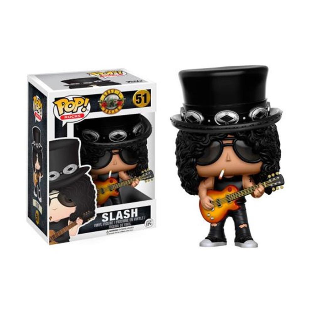 Funko Pop Slash de Guns & Roses - Estrella del Rock en Vinilo (9 cm)