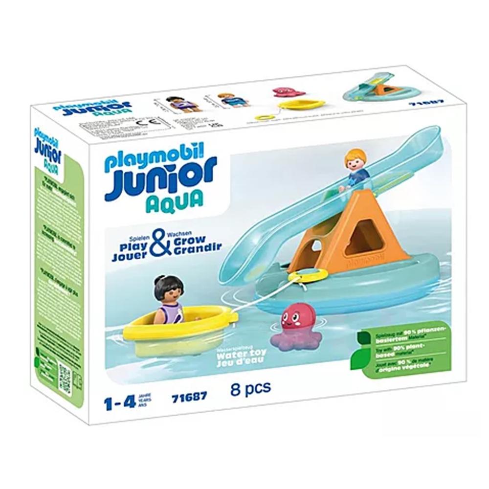 Isla de Baño con Tobogán de Playmobil Junior Aqua