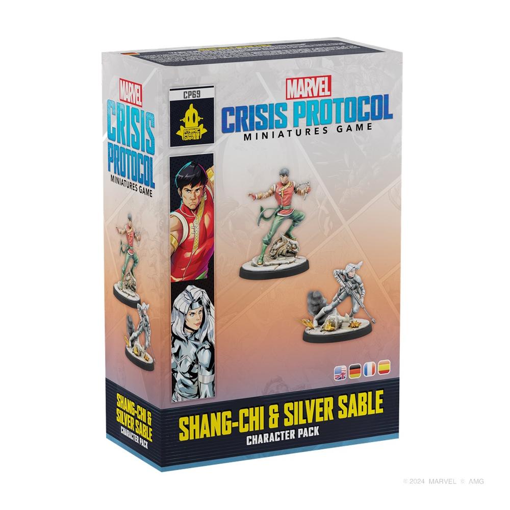 Marvel Crisis Protocol: Shang-Chi & Silver Sable - Juego de mesa (+14 años) (Español)