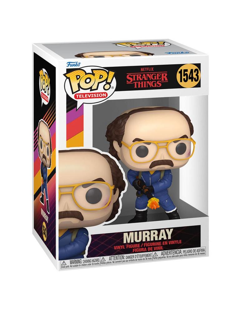Funko Pop TV: Murray con Lanzallamas - Stranger Things S4