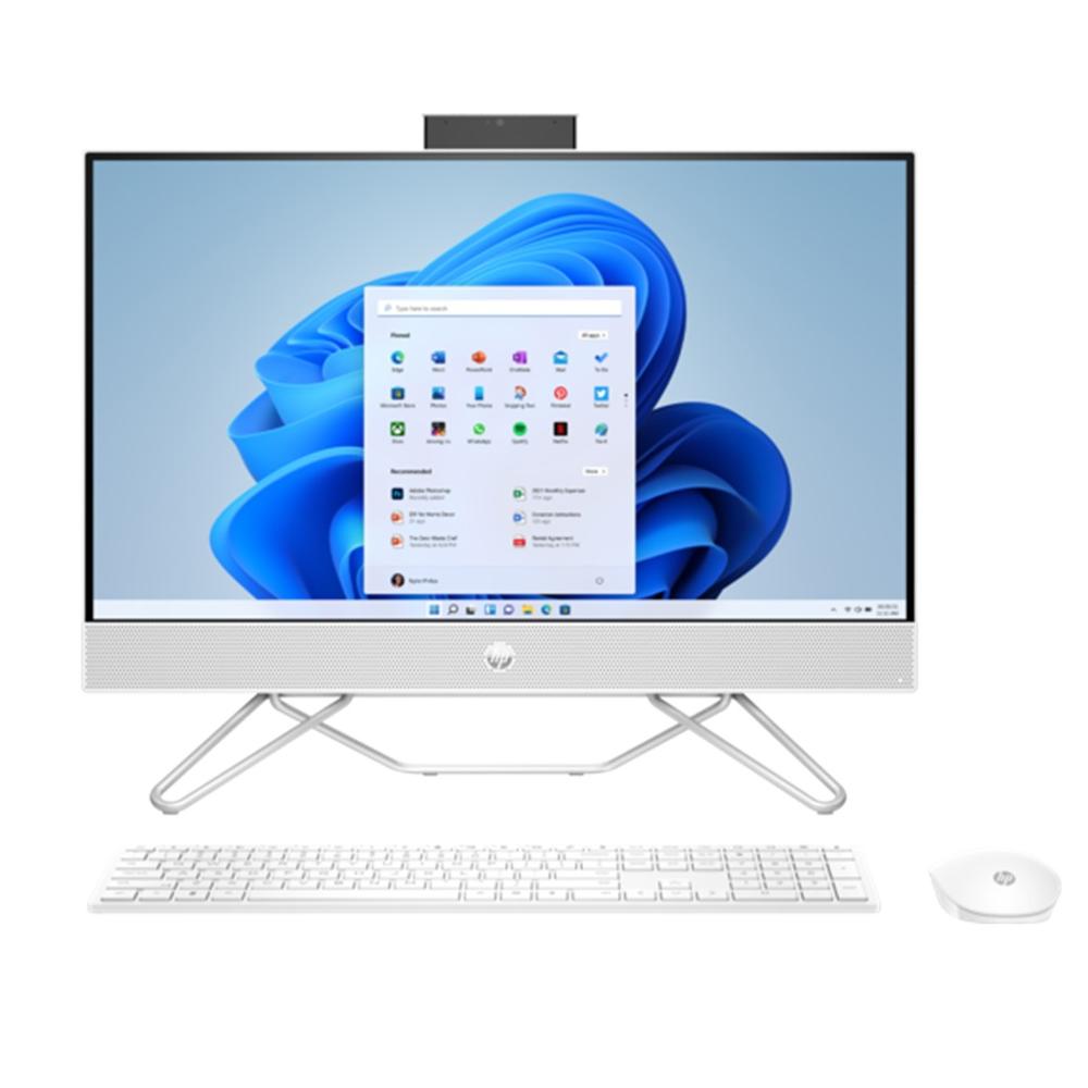 HP All-in-One 24-cb1027ns 23.8" i3-1215U, 8GB, 512GB SSD, Windows 11 con teclado y ratón inalámbricos