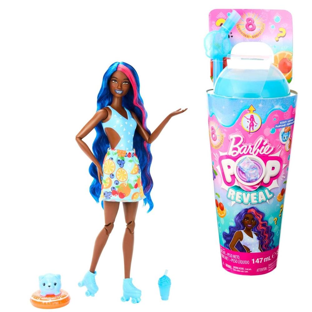 Muñeca Barbie Pop Reveal Mattel - Aroma de Frutas y Sorpresas Divertidas