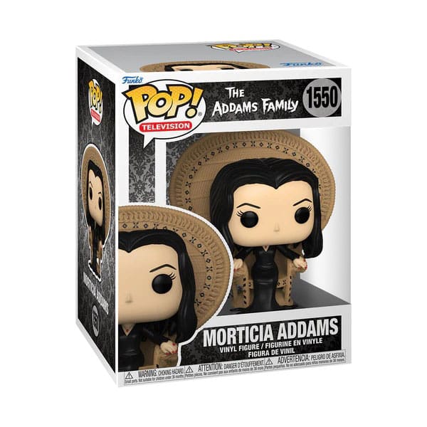 Funko Pop Deluxe Morticia Addams Sentada en Sillón
