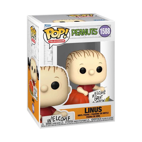 Figurita de Vinilo Linus de Peanuts - 9 cm con Caja Original
