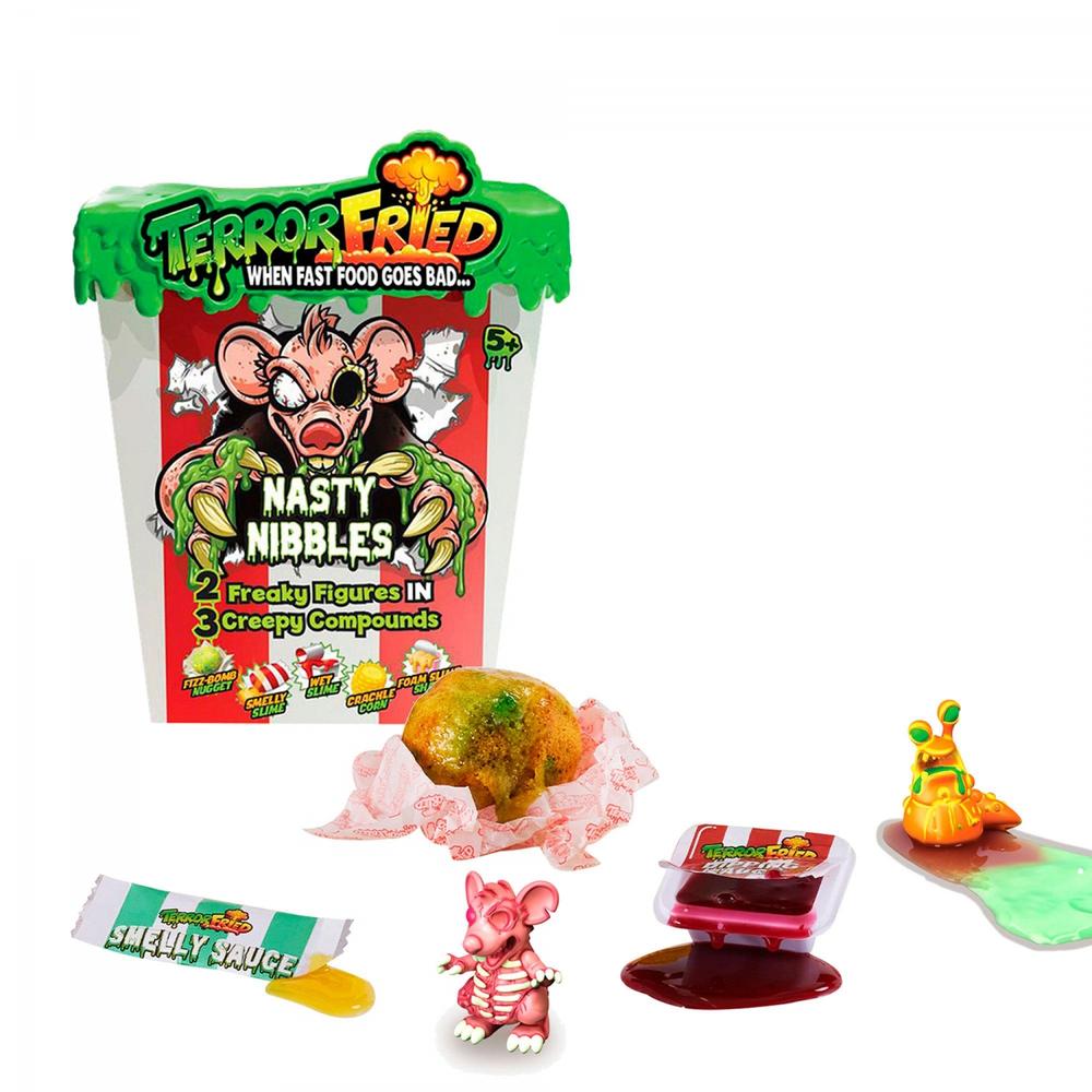 Terror Fried Mordisco Asqueroso de Bandai – ¡Diversión Slime y Sorpresas Espeluznantes!