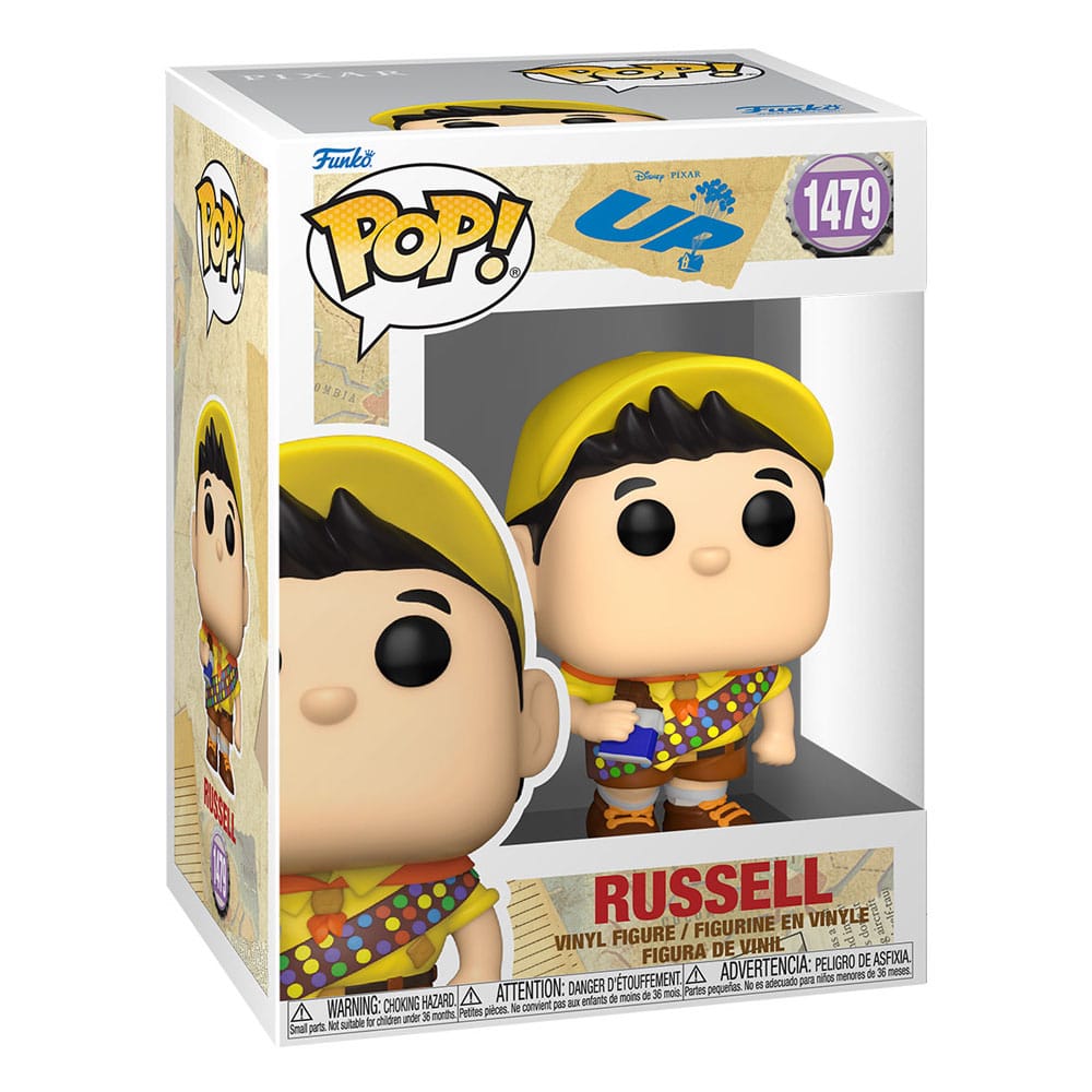 Figurita Funko Pop Russell de Disney Pixar - Up - 9 cm