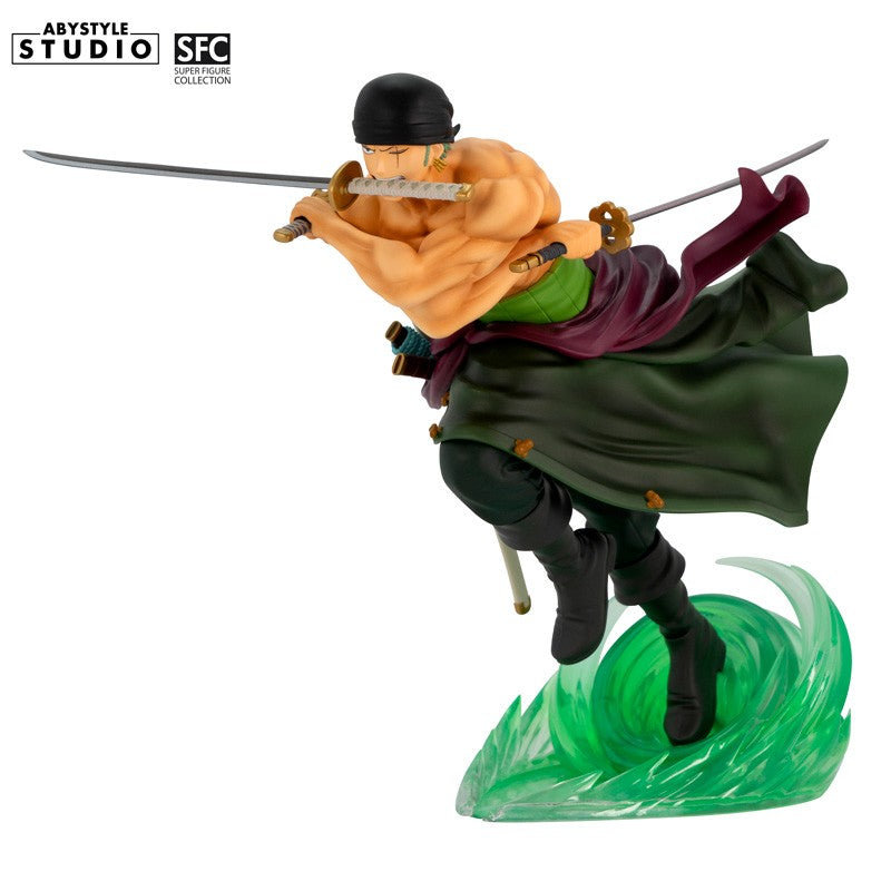 Figura de Zoro de One Piece en PVC - 18 cm, Escala 1:10
