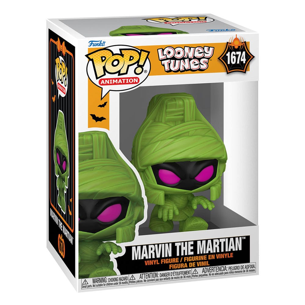 Figurita Funko Pop Marvin el Marciano Mumia Especial Halloween 9 cm