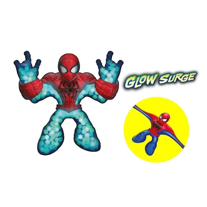 Figura GOO JIT ZU Marvel Spider-Man Brillante y Elástico