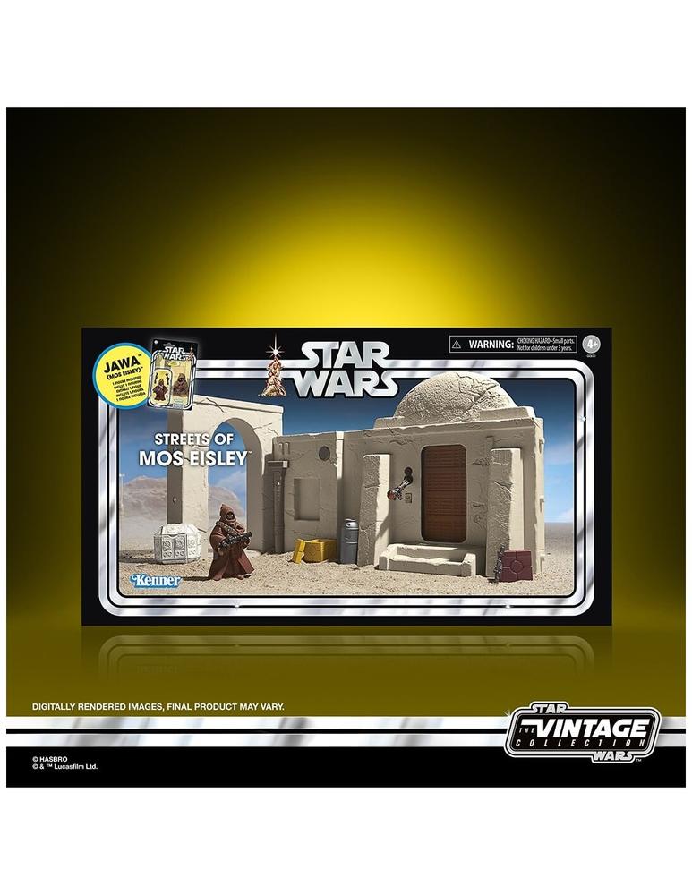 Figura Vintage de Hasbro Star Wars: Calles de Mos Eisley - Una Nueva Esperanza