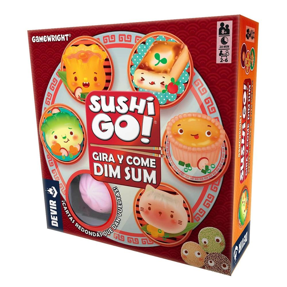 Sushi Go! Gira y Come Dim Sum: ¡El Divertido Juego de Restaurante en Casa!