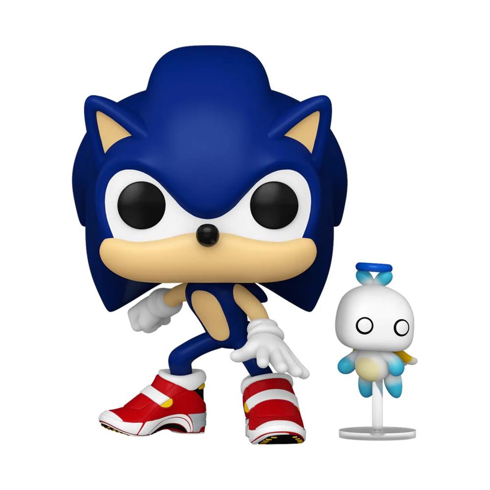 Funko Pop! Sonic the Hedgehog con Chao - Dúo Coleccionable