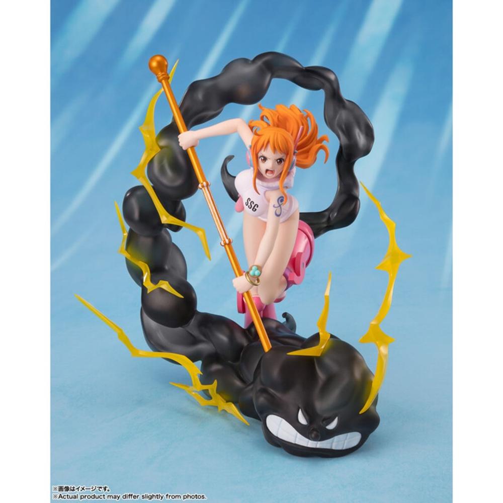Figura Nami Lightning Blast Ver. Extra Battle - Figuarts Zero - One Piece - 17 cm