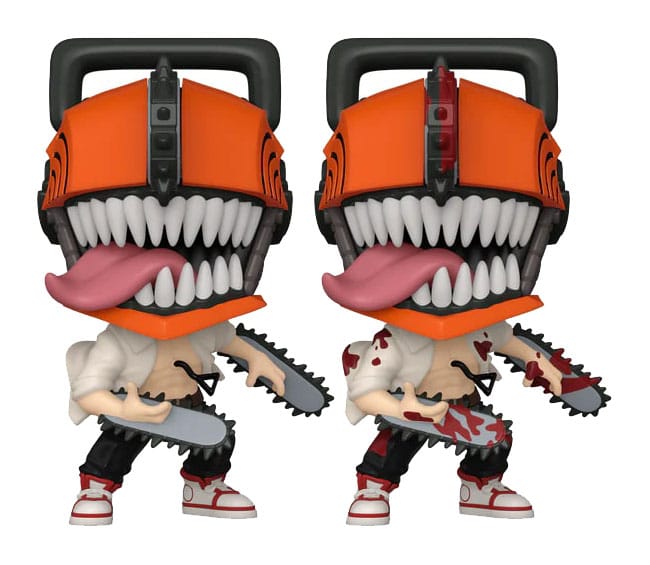 Figurita de Vinilo Exclusiva Chainsaw Man - Funko Pop! Animación