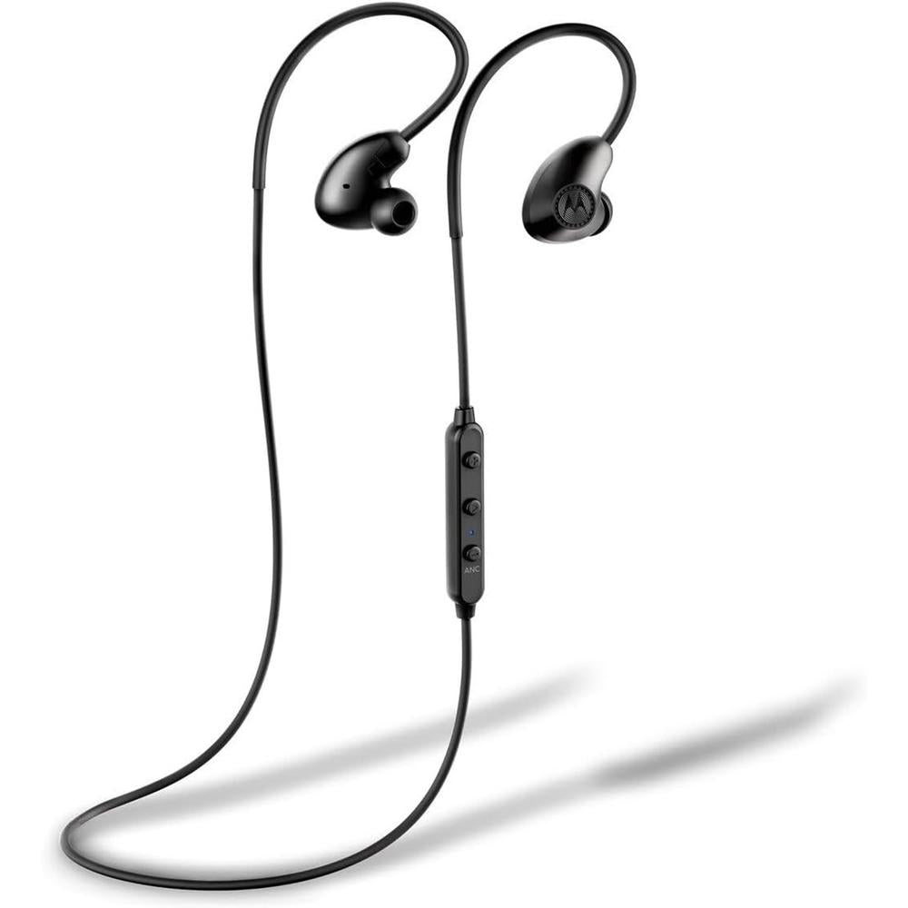 Auriculares Bluetooth Motorola Verveloop 500 - Negros, Resistentes al Agua y Ligero