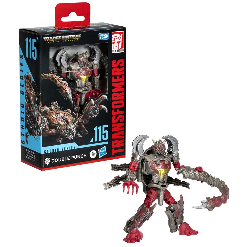 Figura Transformers Double Punch Deluxe - Studio Series El Despertar de las Bestias