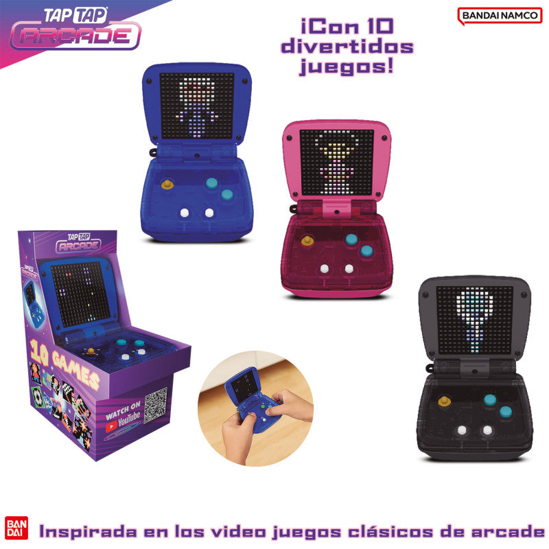 Juguete Electrónico Bandai Tap Tap Arcade - Diversión y Aprendizaje en Mano