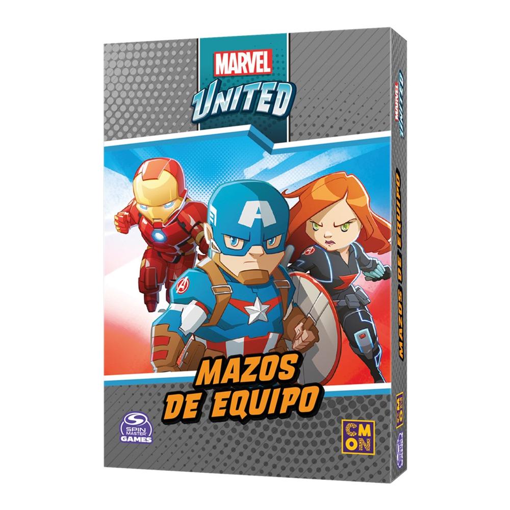 Mazos de Equipo Marvel United - Juego de mesa (+14 años)