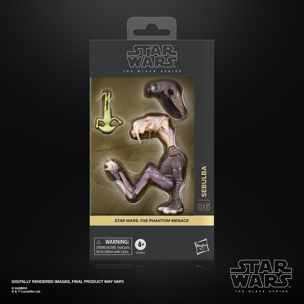 Figura Sebulba - Star Wars The Black Series, 15 cm con 2 Accesorios