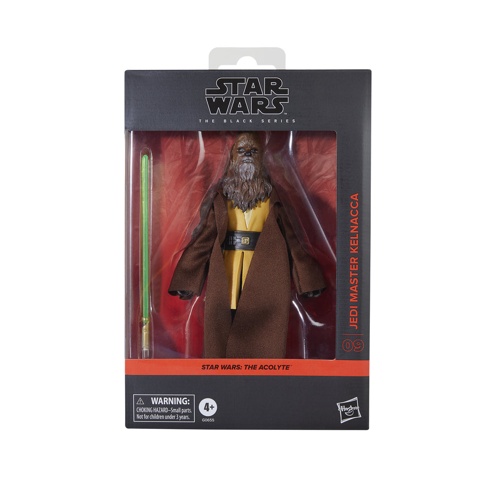 Figura de Acción Jedi Master Kelnacca - The Black Series de Hasbro