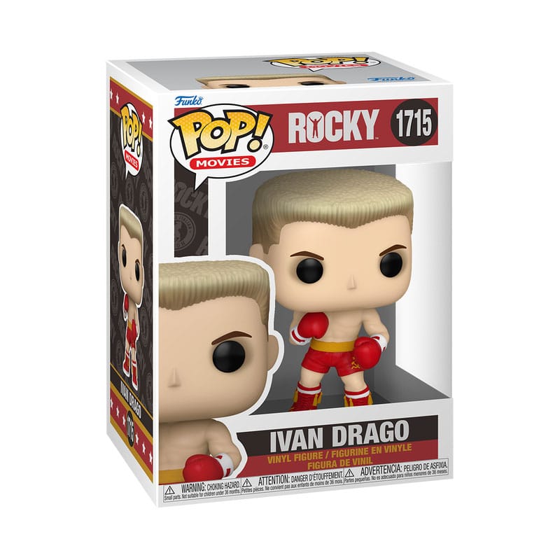 Figura de Vinilo Funko Pop Rocky: Ivan Drago 9 cm