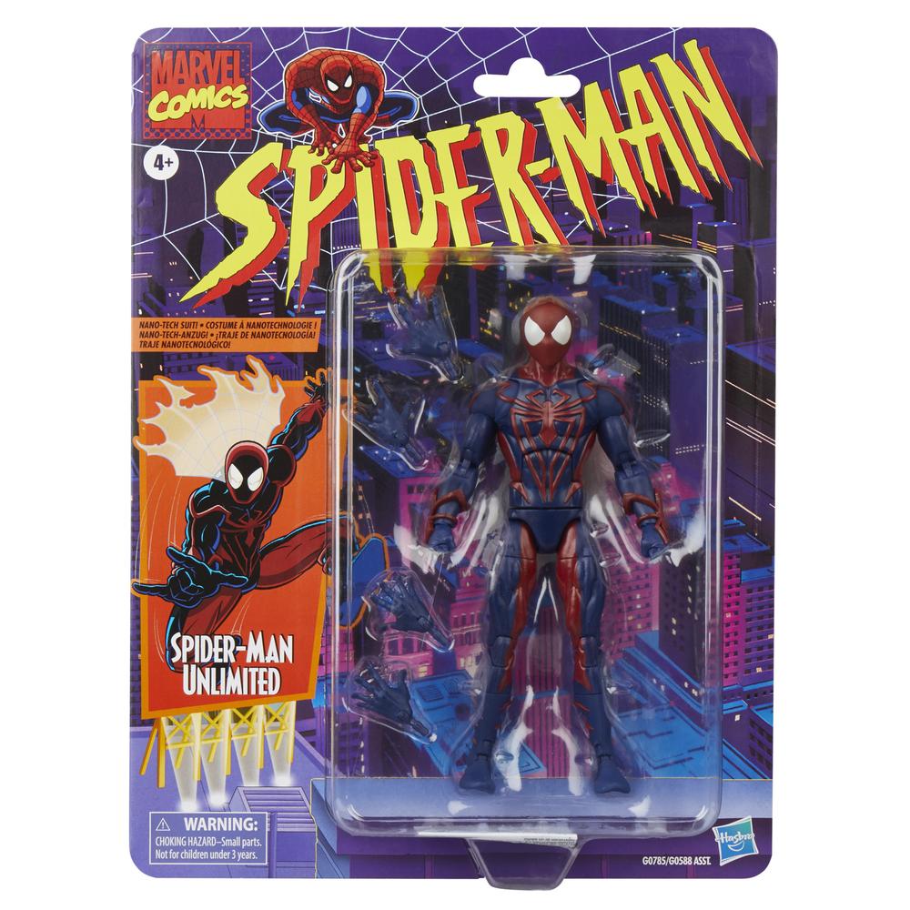 Figura de Acción Spider-Man Unlimited Marvel Legends de Hasbro