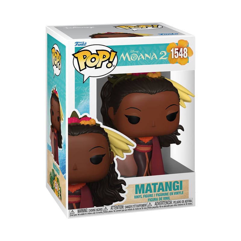 Funko Pop Matangi de Moana 2 - Figura de Vinilo de 9 cm con Caja Original