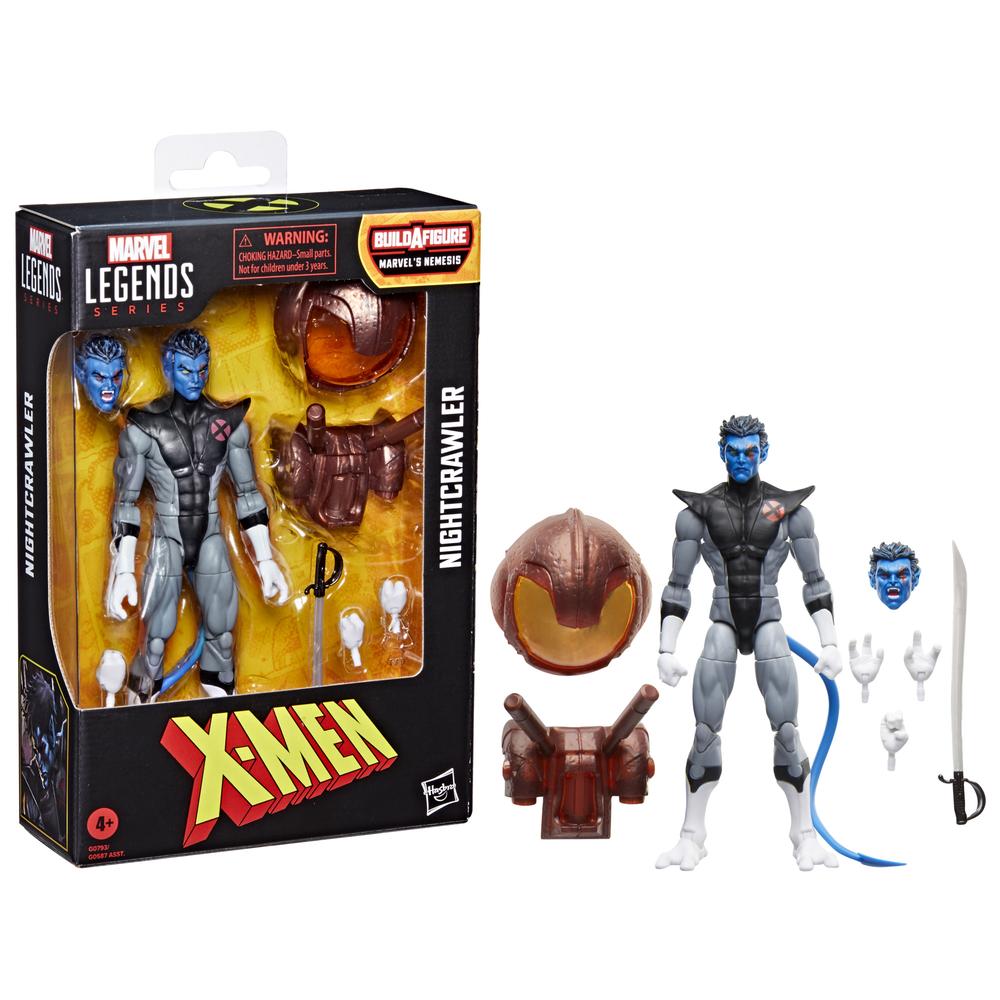 Figura de Acción Rondador Nocturno Marvel Legends de Hasbro - X-Men 15 cm