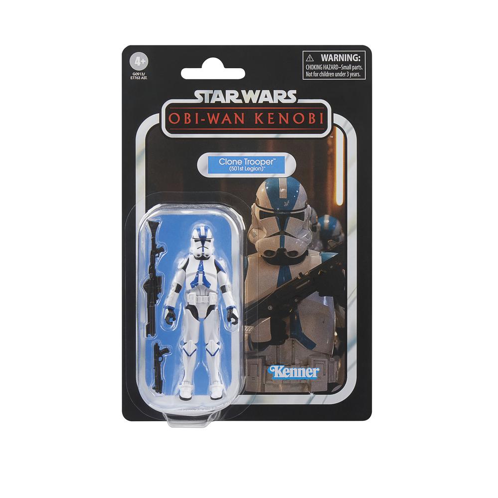 Figura de Acción Hasbro Star Wars The Vintage Collection Clone Trooper (501st Legion) 9.5 cm