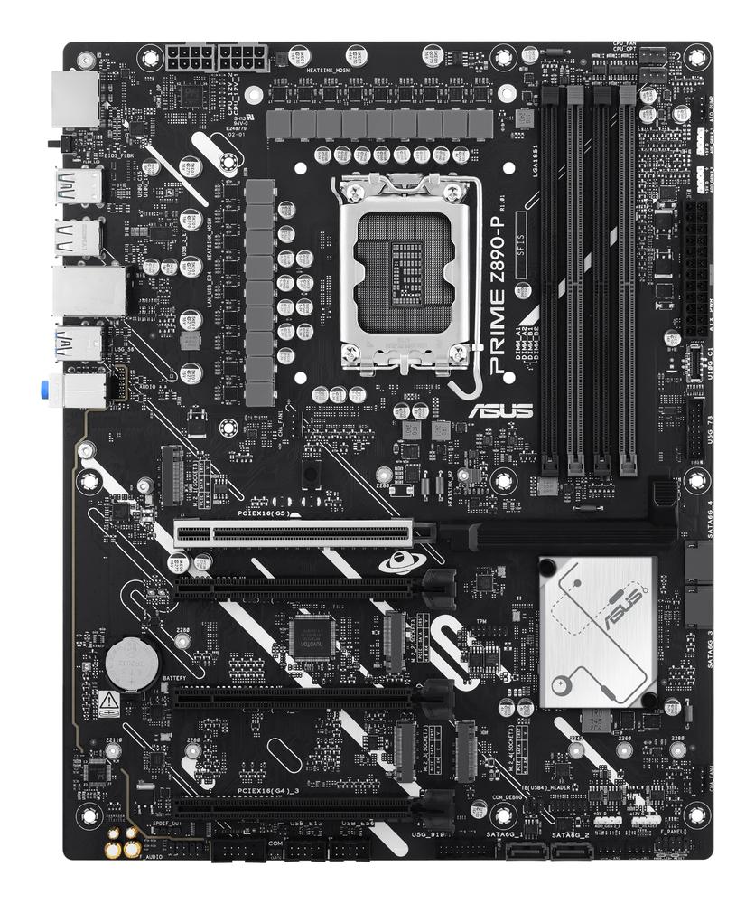 Placa Base ASUS Intel Prime Z890 - Socket 1851, DDR5 hasta 256GB, HDMI y DisplayPort ATX