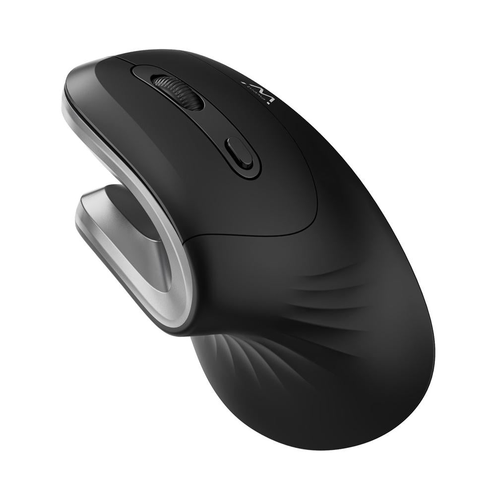 Ratón Ergonómico Inalámbrico Ewent EW3154 - Negro, Diseño Sofisticado y Alta Precisión