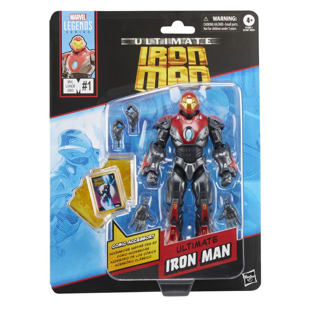 Figura Coleccionable Ultimate Iron Man 15 cm de Marvel Legends by Hasbro
