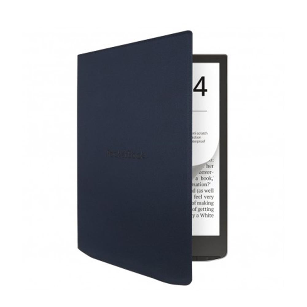 Funda Flip Cover Azul Marino para Pocketbook Inkpad 4, Color 2 y 3 - 7.8"